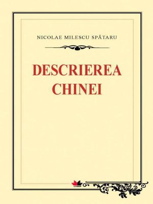 cover image of Descrierea Chinei